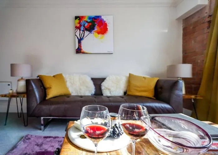 Apartament Cocoa River - Quiet Centre, Close To The Shambles, On The River, Two Bed, Two Bath, Allocated Parking